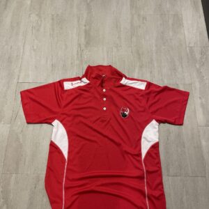 Polo sportif rouge